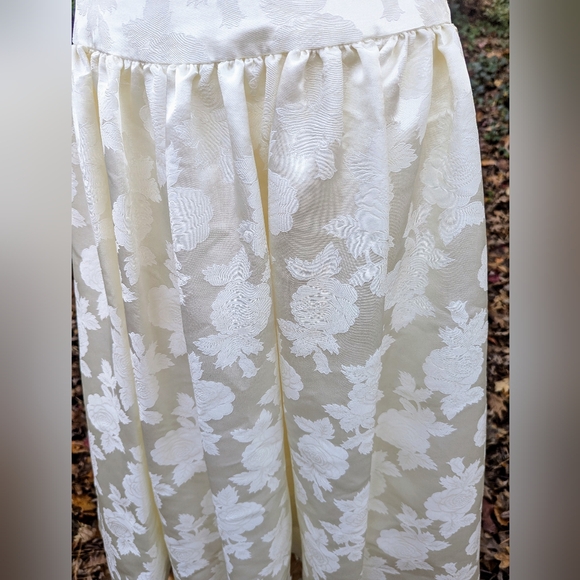 VINTAGE Jessica McClintock Brocade and Crinoline Skirt 80s - Picture 12 of 12